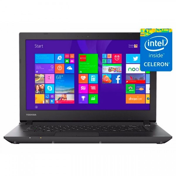 Laptop Toshiba Satellite C45-C4201U  Intel® Celeron® N3050  2.16 GHz, RAM 4GB, HDD 500GB, DVD,LED 14" HD, Win8.1