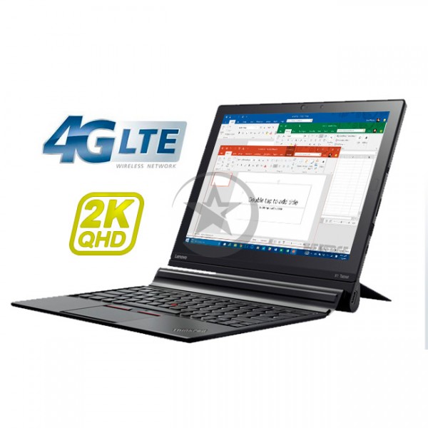 Convertible Lenovo ThinkPad X1 Tablet, Intel Core M5-6Y57 1.1GHz, RAM 8Gb, SSD 256Gb Opal, Conectividad WiFI+Celular 4G LTE, LED 12" QHD-2K Touch, Windows 10 Pro + Lápiz