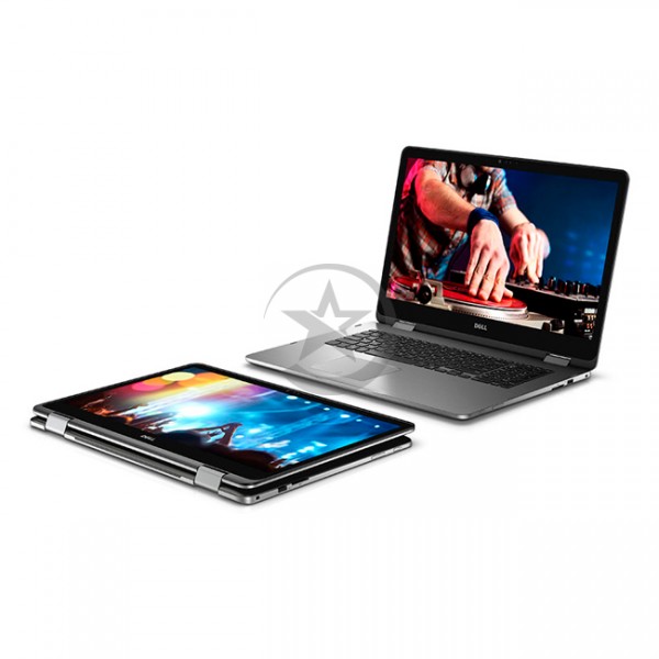 Convertible Dell Inspiron 17-7773UP, Core i7-8550U 1.8GHz, RAM 16GB, HDD 1TB+SSD 128GB, Video 2GB Nvidia MX 150, LED 17.3" Full HD Touch, Windows 10 eng