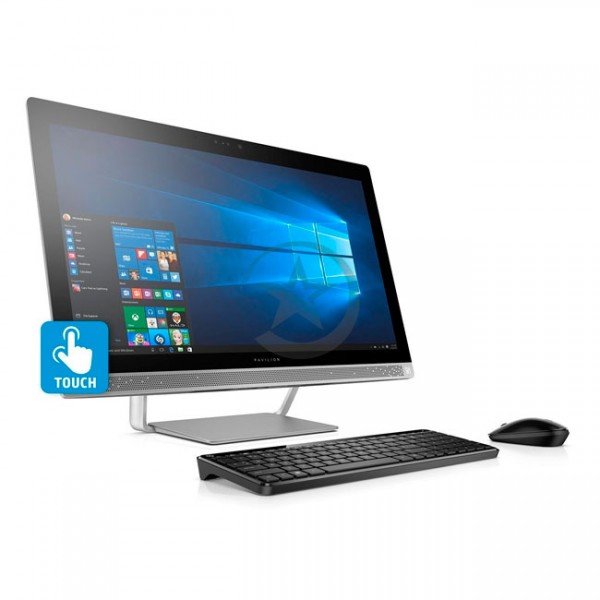 PC Todo en Uno HP Pavilion Touch 24-b237up, Intel Core i7-7700T 2.9GHz, RAM 16GB, HDD 1TB, Video 2GB 930MX, DVD, LED 23.8" Full HD Táctil, Win 10