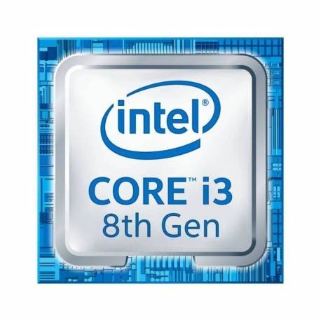 Procesador Intel Core I3-8100 3.60GHz, 4 núcleos, caché de 6 M, hasta 3,60 GHz,  LGA 1151 , octava generación OEM