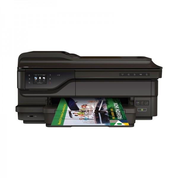 Impresora Multifuncional HP OfficeJet 7612, Impresora, Copiadora, Escáner y Fax, USB 2.0, Wi-Fi, LAN