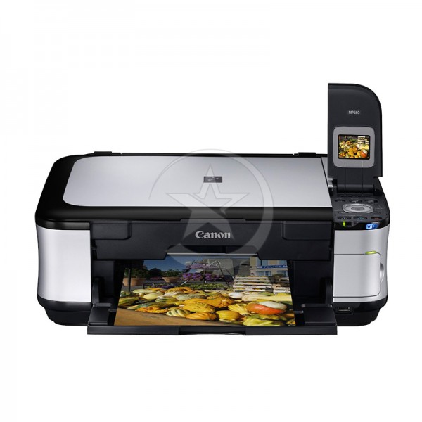 Impresora Multifuncional Fotográfica Canon PIXMA MP560, Imprime / Escanea / Copia, WiFi, USB 2.0