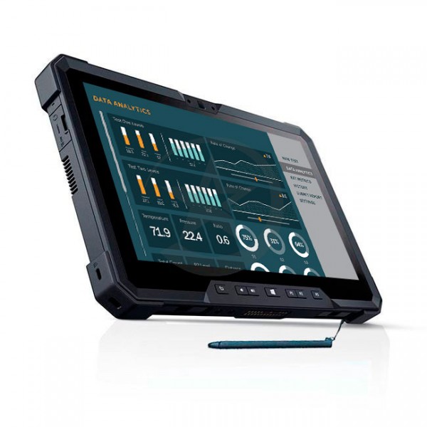 Tablet industrial Dell Latitude 12 Rugged "Robustecida" Intel® Core™ M-5Y71 1.2GHz, RAM 8 GB, SSD 128GB, LED Touch 11.6" IPS, Doble camara, Windows 10 Pro