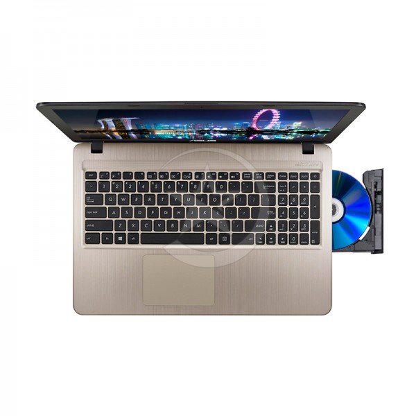 Laptop Asus X540MA-GO001, Intel Celeron N3350 1.1GHz, RAM 4GB, HD 500GB, DVD, LED 15.6" HD, Free