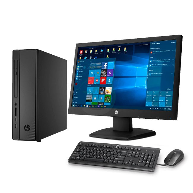 PC HP 280 Desktop Slim Intel ® Core i3-4170 3.7GHz, RAM 8GB, HDD 1 TB, DVD ...