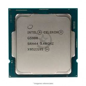 Procesador Intel Celeron G5900 3.40GHz, 2MB L3, LGA1200, 58W, 14nm - OEM 