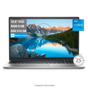 Laptop Dell Inspiron 15 3520, Core i5-1135G7 2.4 GHz, RAM 8GB, SSD 512GB, Intel UHD, LED 15.6" Full HD, Windows 11 Home 
