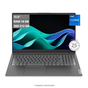 Laptop Lenovo V15 G3, Intel Core i7-1255U Hasta 4.7 GHz, RAM 16GB, SSD 512GB, LED 15.6" Full HD, Wi-Fi, Bluetooth