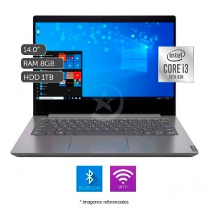 Laptop Lenovo V14-IIL, Intel Core i3-1005G1 Hasta 3.4GHz, RAM 8GB, HDD 1TB, LED 14" HD, Intel UHD