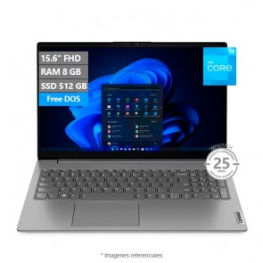 Laptop Lenovo V15 G3, Intel Core i3-1215U Hasta 4.4 GHz, RAM 8GB, SSD 512GB, Intel UHD Graphics, LED 15.6" Full HD