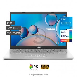 Laptop Asus Vivobook F415EA, Intel Core i5-1135G7 2.4GHz, RAM 8GB, SSD 256GB, LED 14" Full HD, Windows 10 Home